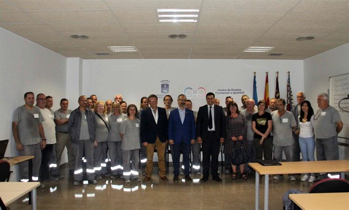 Visita al Centro de Empleo de Caravaca de la Cruz