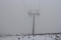 Primeros copos de nieve en Sierra Nevada a dos días de que acabe el verano