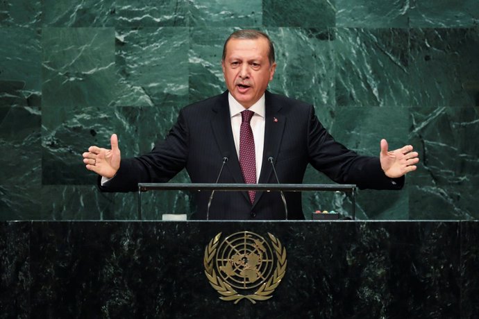 Erdogan habla ante la Asamblea General de la ONU