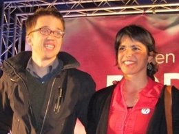 Errejón y Teresa Rodríguez, juntos en un acto