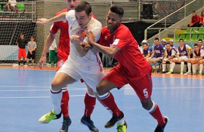 José Ruiz, internacional de fútbol sala