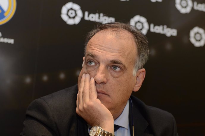 Javier Tebas, presidente de LaLiga