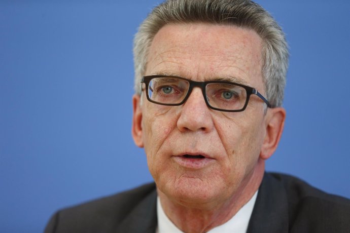 Ministro del Interior alemán, Thomas de Maiziere 