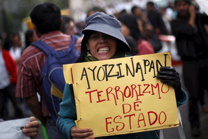 Manifestación 43 normalistas Caso Iguala