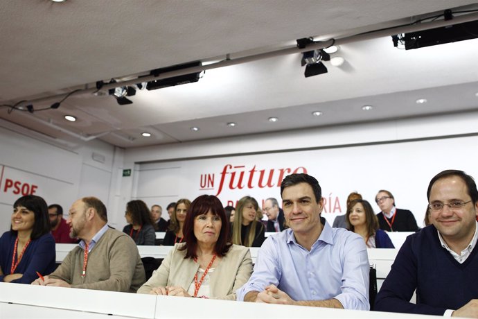 Pedro Sánchez ante el Comité Federal del PSOE