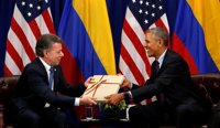 Obama felicita a Santos por el acuerdo de "históricas proporciones" en Colombia