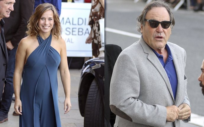 OLIVER STONE Y MARTA ETURA