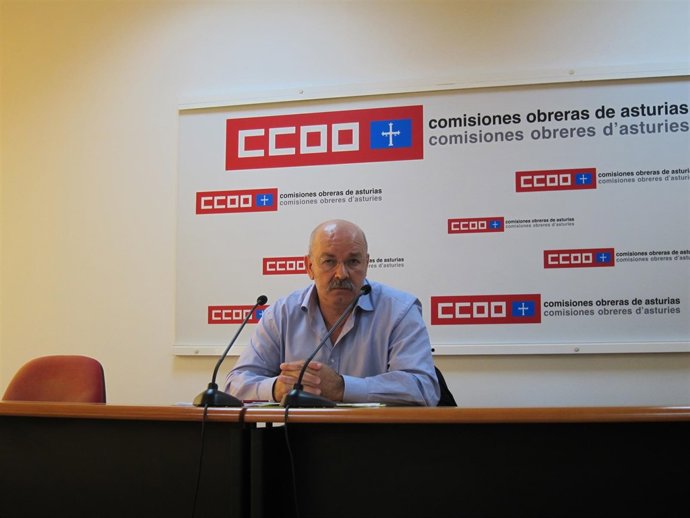 Secretario Gral del Sindicato de Enseñanza de CCOO  Asturias, Enrique Fernández