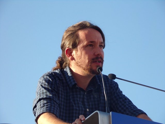 Pablo Iglesias en el mitin de Vigo, 25S