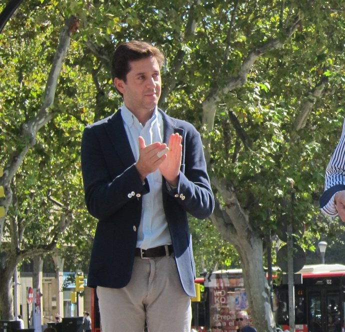 El concejal dle PP, Sebastián Contín