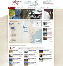 Nueva página web del Camino del Cid