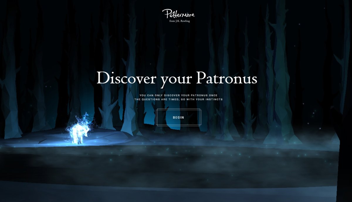 Test Cual Es Tu Patronus Pottermore