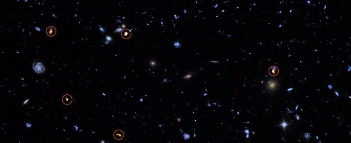 El telescopio ALMA capta las imágenes más profundas del universo temprano