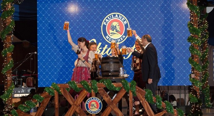 Beitia y Marcus Cooper dan el pistoletazo olímpico a la Paulaner Oktoberfest