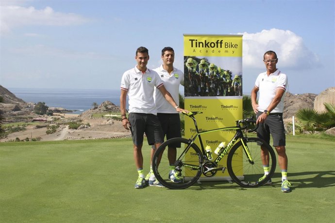 La academia  de ciclismo Tinkoff está instalada al sur de Gran Canaria