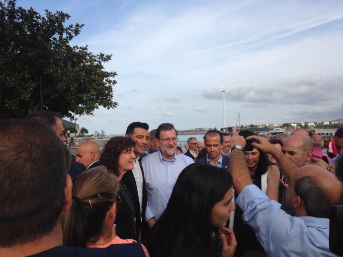 Mariano Rajoy, presidente del Gobierno en la campaña del 25S