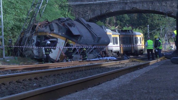 El tren de O Porriño iba a 118 km/hora