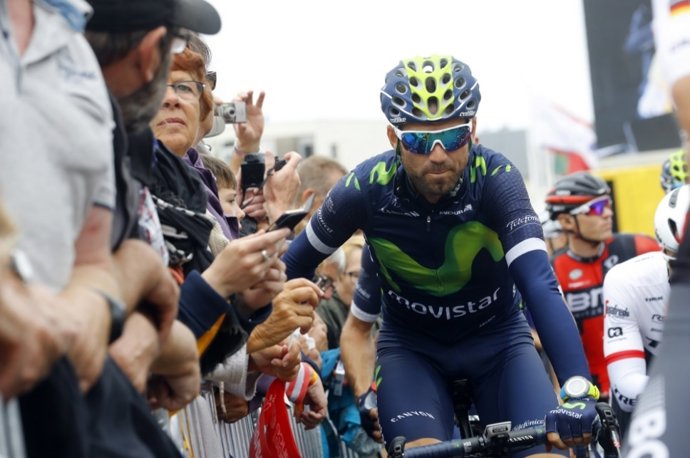 El ciclista español Alejandro Valverde