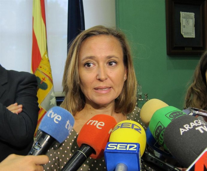 La consejera de Cultura de Aragón, Mayte Pérez