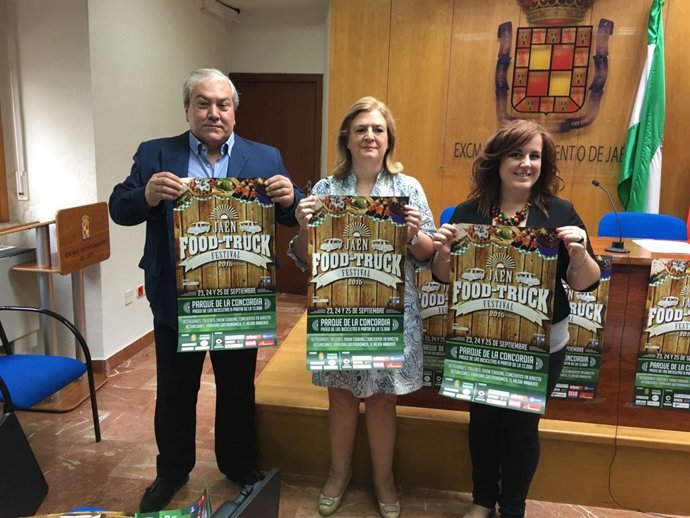 Presentación de la segunda edición del Jaén Food Truck Festival.