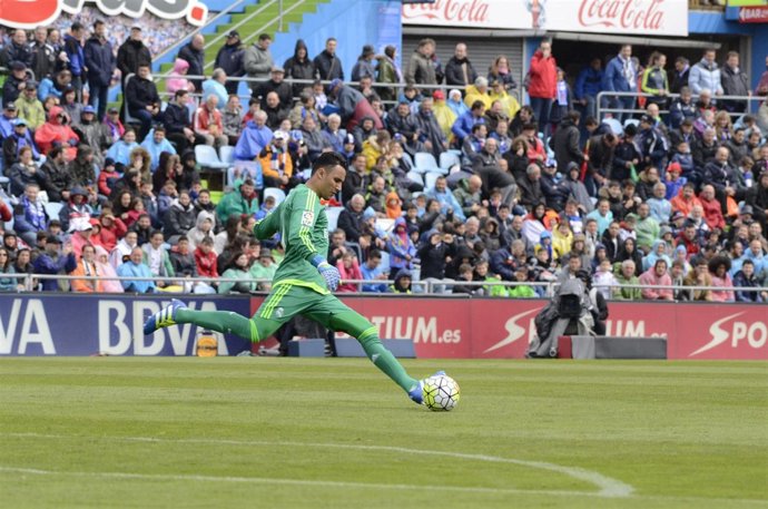 Keylor Navas en el Getafe C.F. S.A.D. - Real Madrid C.F.             