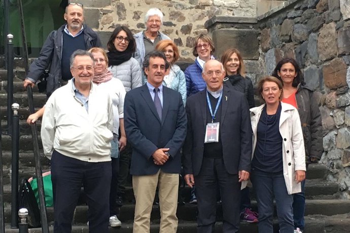 Encuentro de Martín con responsables de ORP del Vaticano