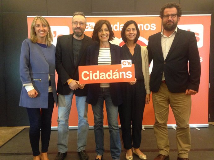 Girauta acompaña a la candidata de Ciudadanos para el 25S