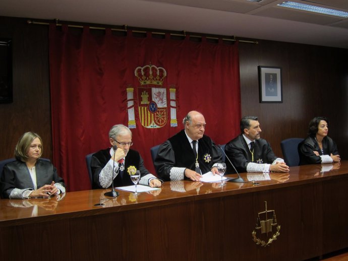 Acto de apertura del año judicial 2016-2017 en Navarra 