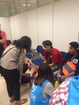 Nota De Prensa SAMU Acoge En Su Centro De Motril 7 Menores Refugiados