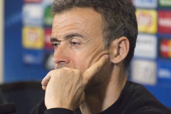 Luis Enrique,Rueda de Prensa Champions League post partido, Atlético-Barcelona