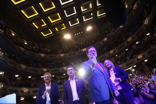 MITIN DE CIERRE DEL PP CON FEIJÓO Y RAJOY