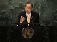 Ban Ki Moon expresa el apoyo de la ONU al diálogo entre Gobierno y oposición venezolana