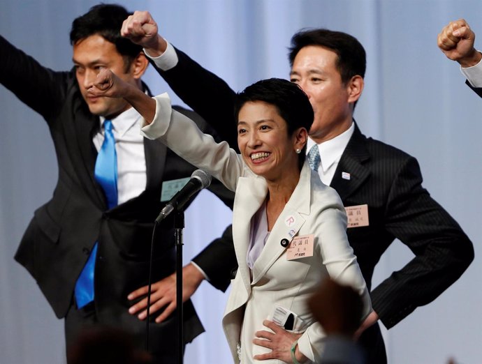 La líder del Partido Democrático en Japón, Rehno Murata