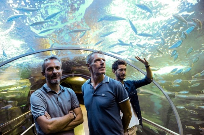 Fotograma de 'L'Odyssée, biopic de Jacques Cousteau