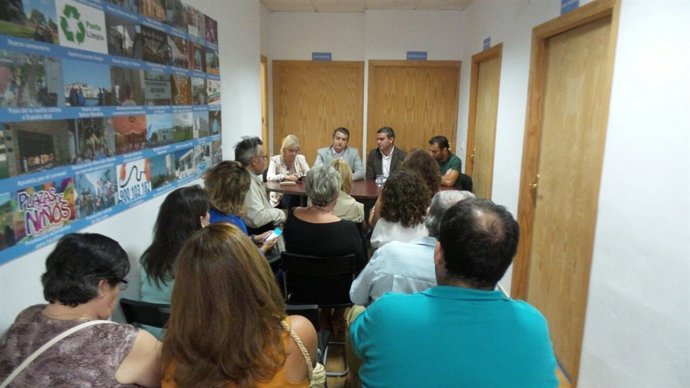 Acto del PP en Vejer de la Frontera (Cádiz)