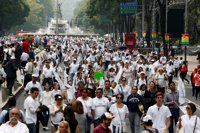 Nuevas movilizaciones contra el matrimonio homosexual llenan las calles de Ciudad de México