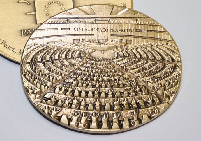 Medalla del Premio Ciudadano del Parlamento Europeo