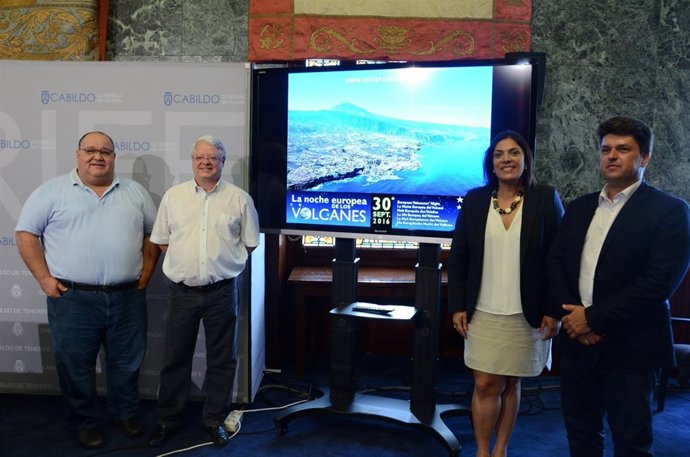 Presentación de 'La Noche de los Volcanes'