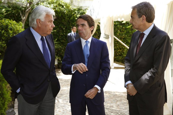 Felipe González, Aznar y Zapatero