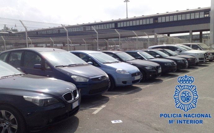 Vehículos robados interceptados en el puerto de Algeciras