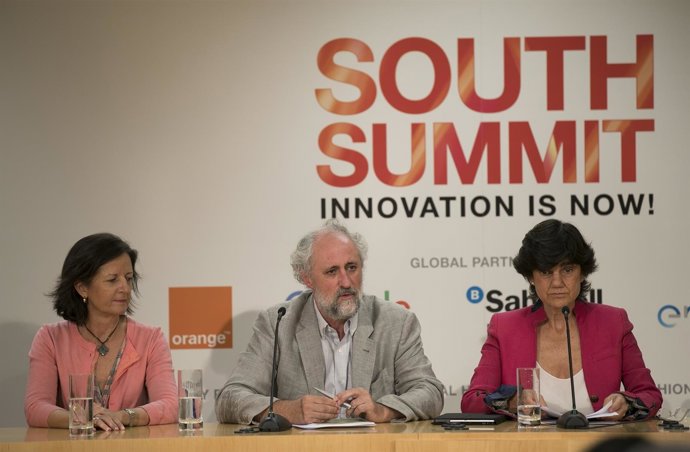 Luis Cueto en la presentación de South Summit
