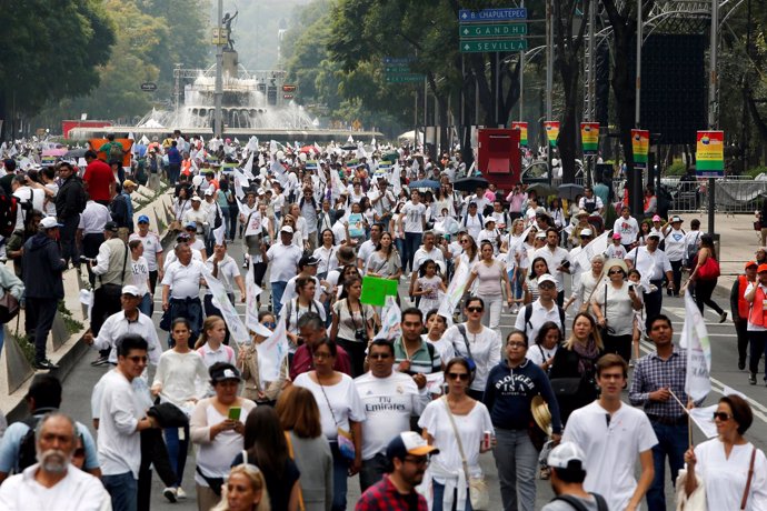 Movilización contra el matrimonio homosexual en México 