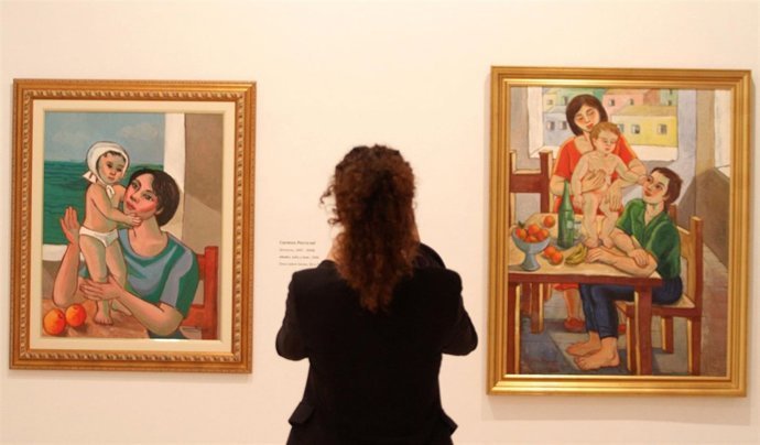 Unicaja inaugura una muestra de artistas vinculados a la estética indaliana