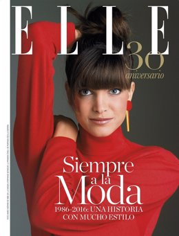 Portada Especial 30 Aniversario de la revista Elle España