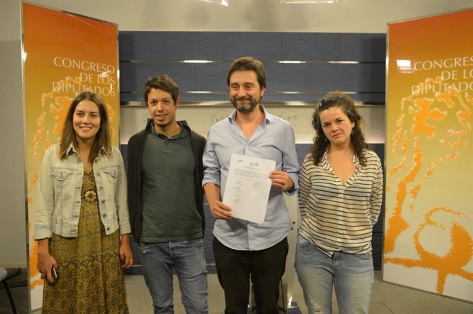 Ana Marcello, Segundo Gonzñalez, Rafa Mayoral y Sofía Castañón