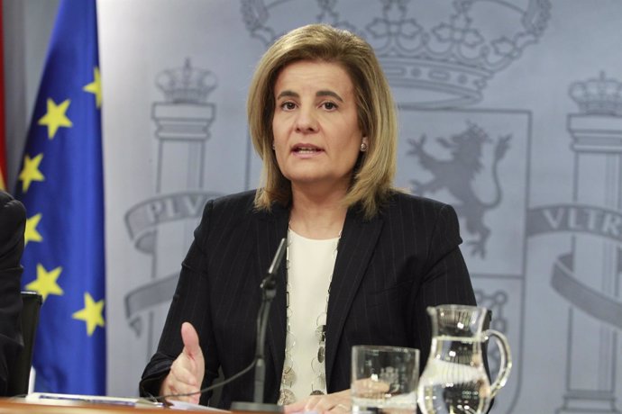 Fátima Báñez tras el Consejo de Ministros