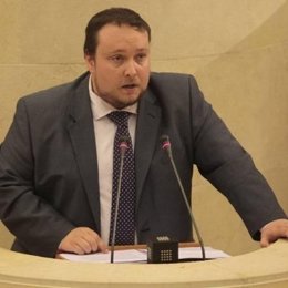 Rubén Gómez, portavoz de Ciudadanos en el Parlamento 