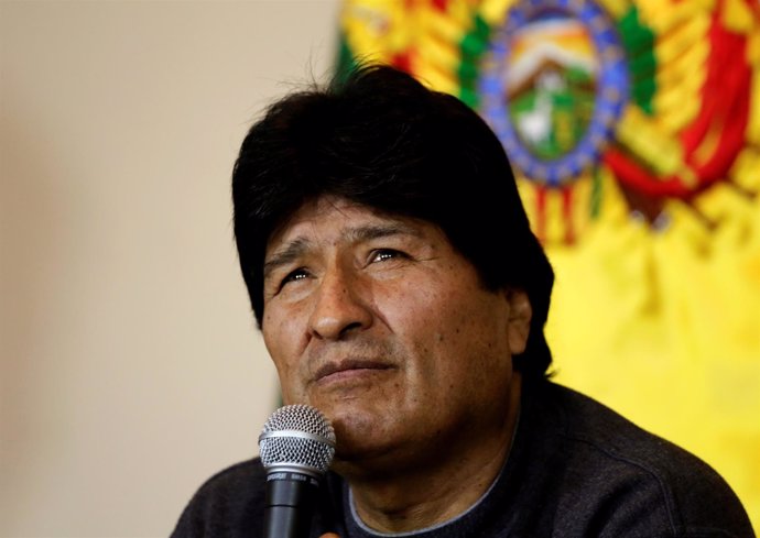 El presidente de Bolivia, Evo Morales