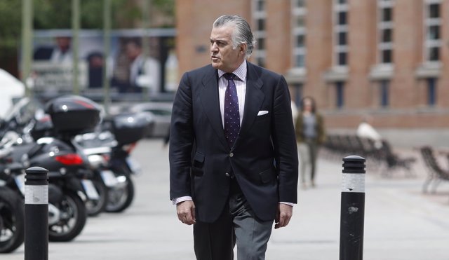 Luis Bárcenas acude a los juzgados de Plaza de Castilla