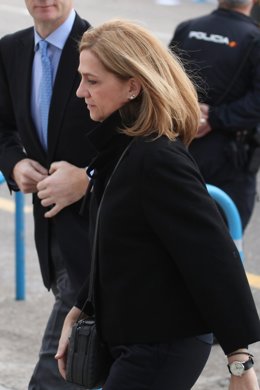 La Infanta Cristina en el juicio por el caso Nóos